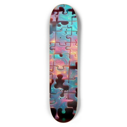 7.5" DBD Puzzled Skateboard